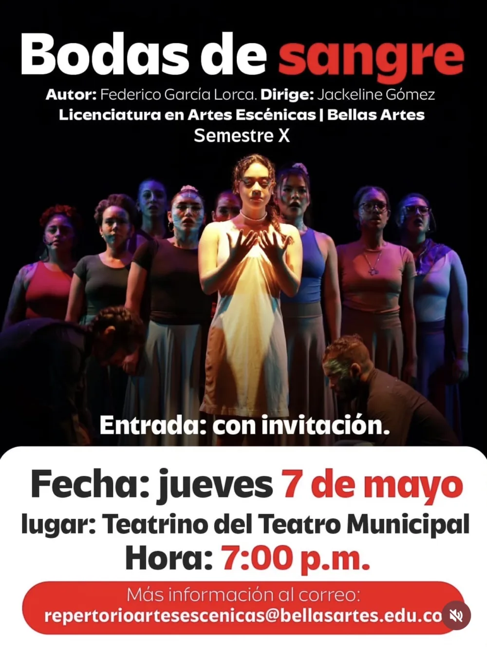 NUEVAS VOCES en el Teatro: Bodas de Sangre