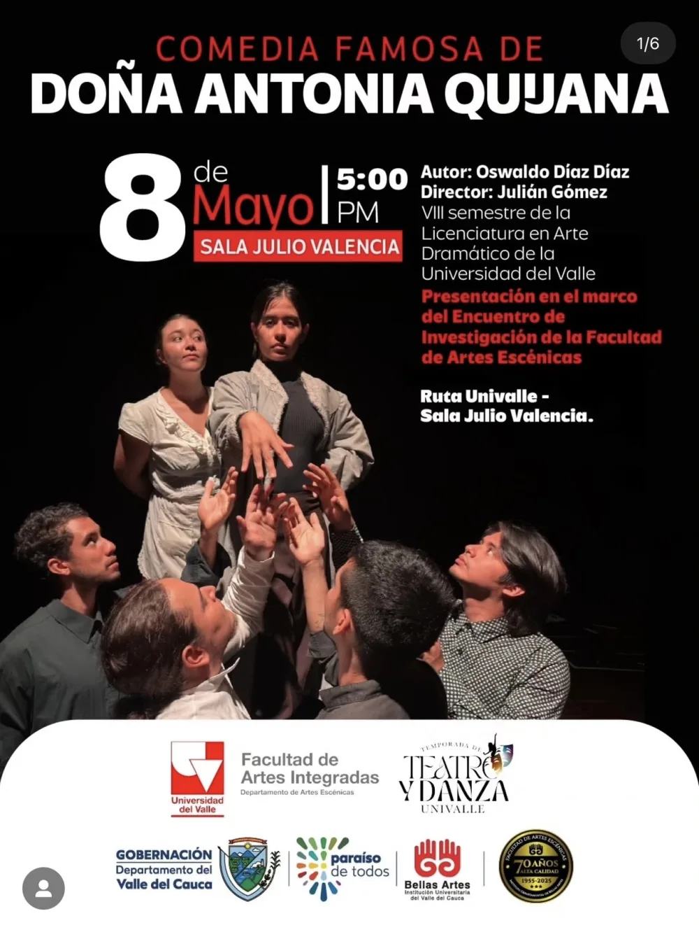 COMEDIA FAMOSA DE 1/6 DOÑA ANTONIA QUJANA
