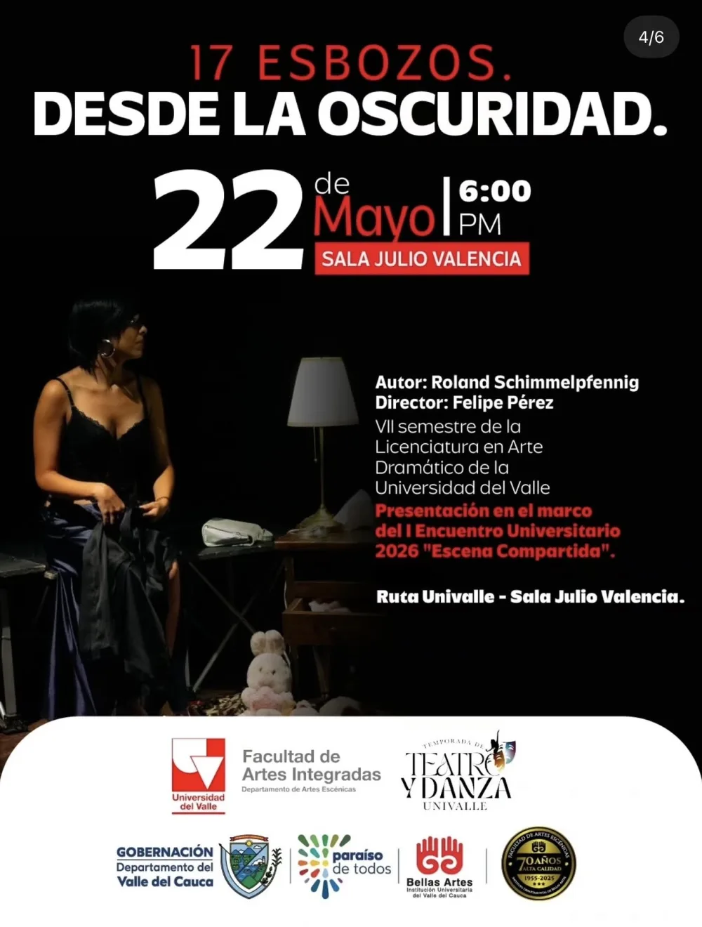 17 ESBOZOS DESDE LA OSCURIDAD.