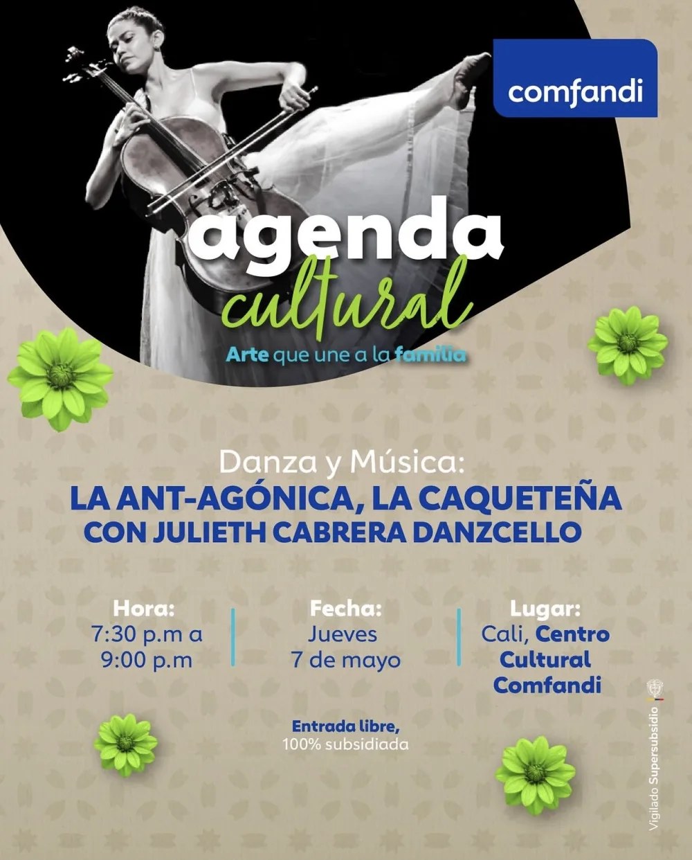 Presentación: LA ANT-AGÓNICA, LA CAQUETEÑA CON JULIETH CABRERA DANZCELLO