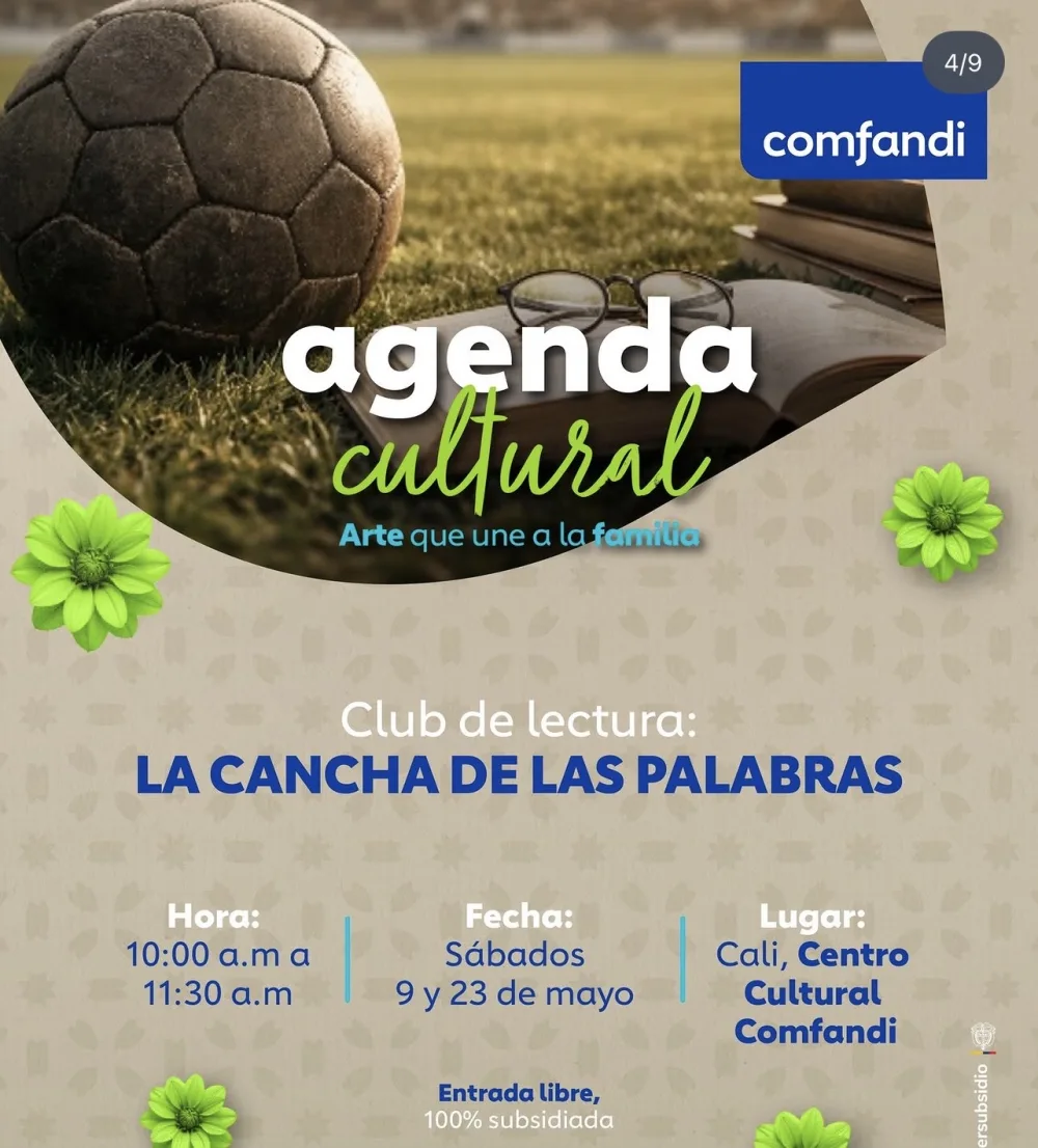 Club de lectura: LA CANCHA DE LAS PALABRAS