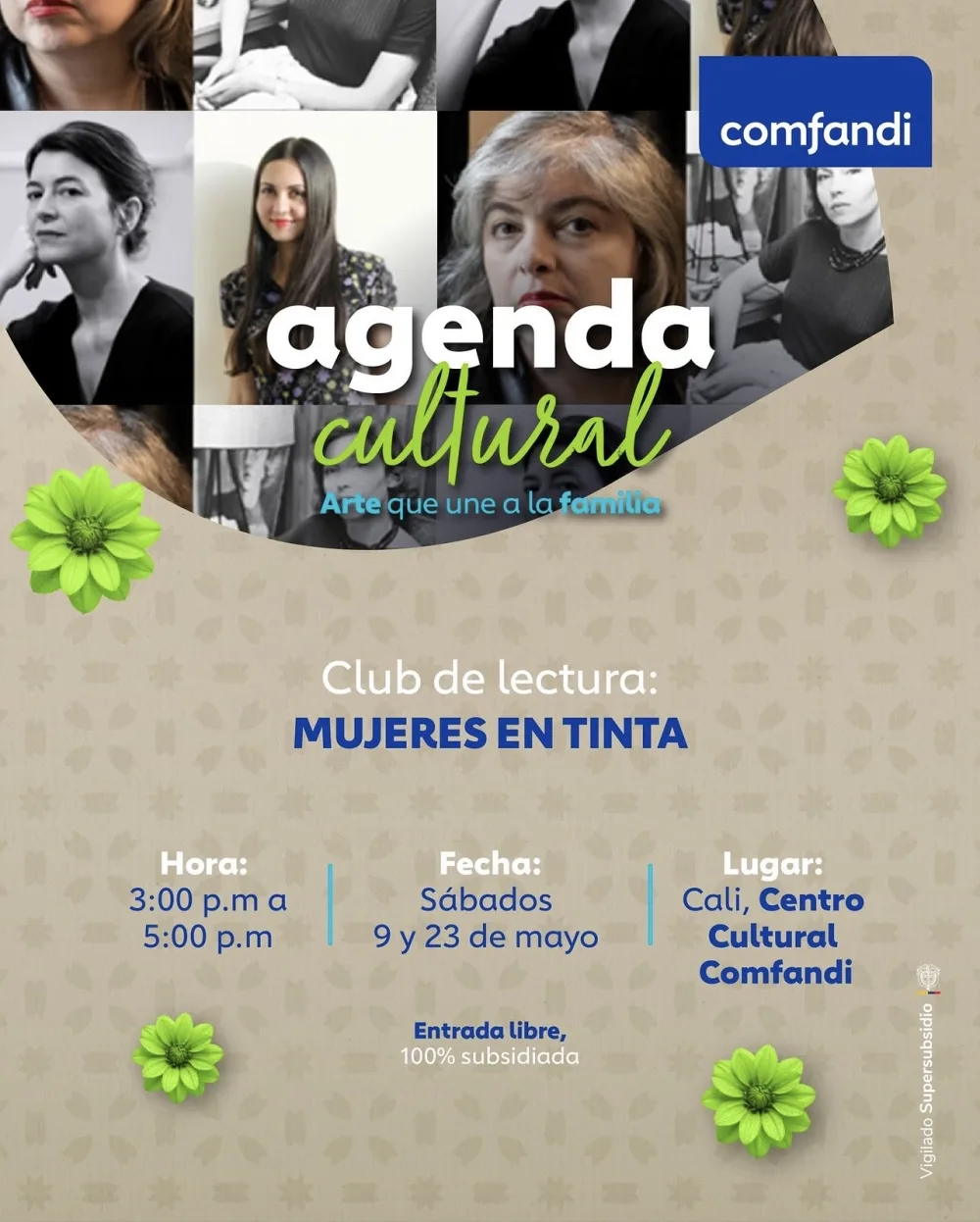 Club de lectura: MUJERES EN TINTA