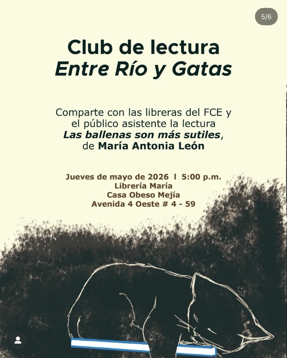 Club de lectura Entre Río y Gatas