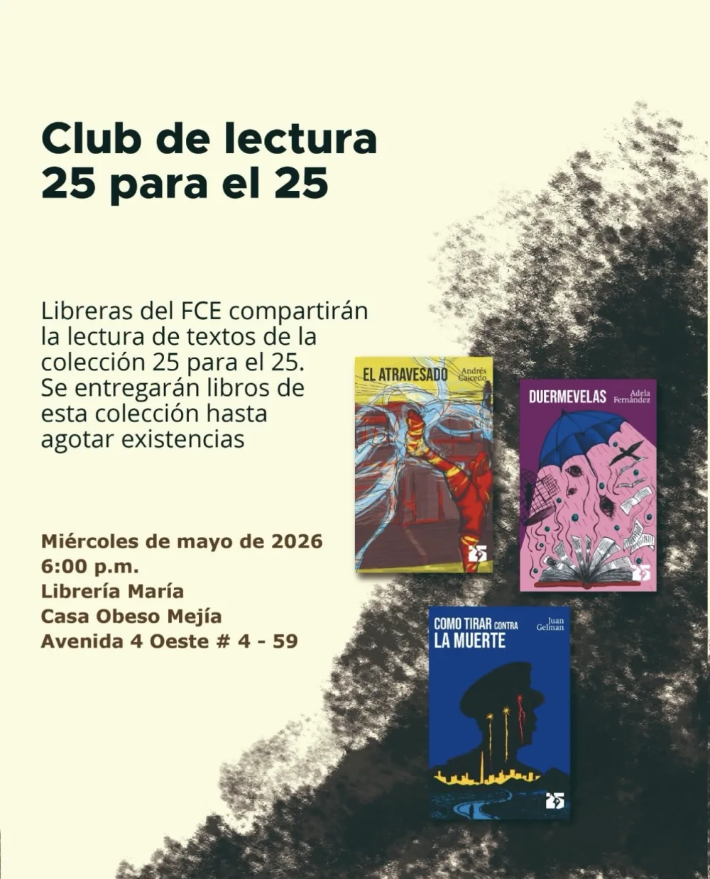 Club de lectura 25 para el 25