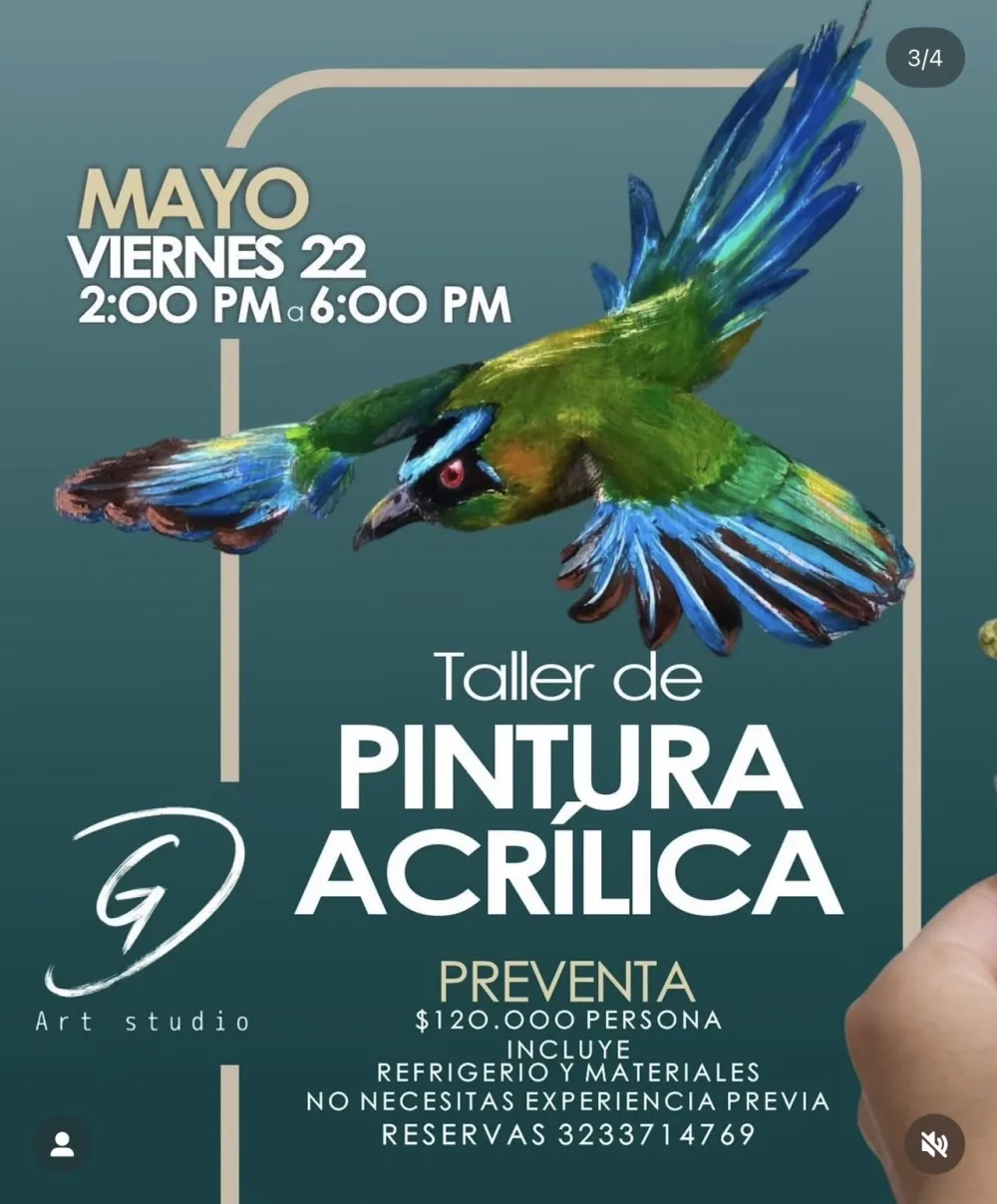 Taller de PINTURA ACRILICA