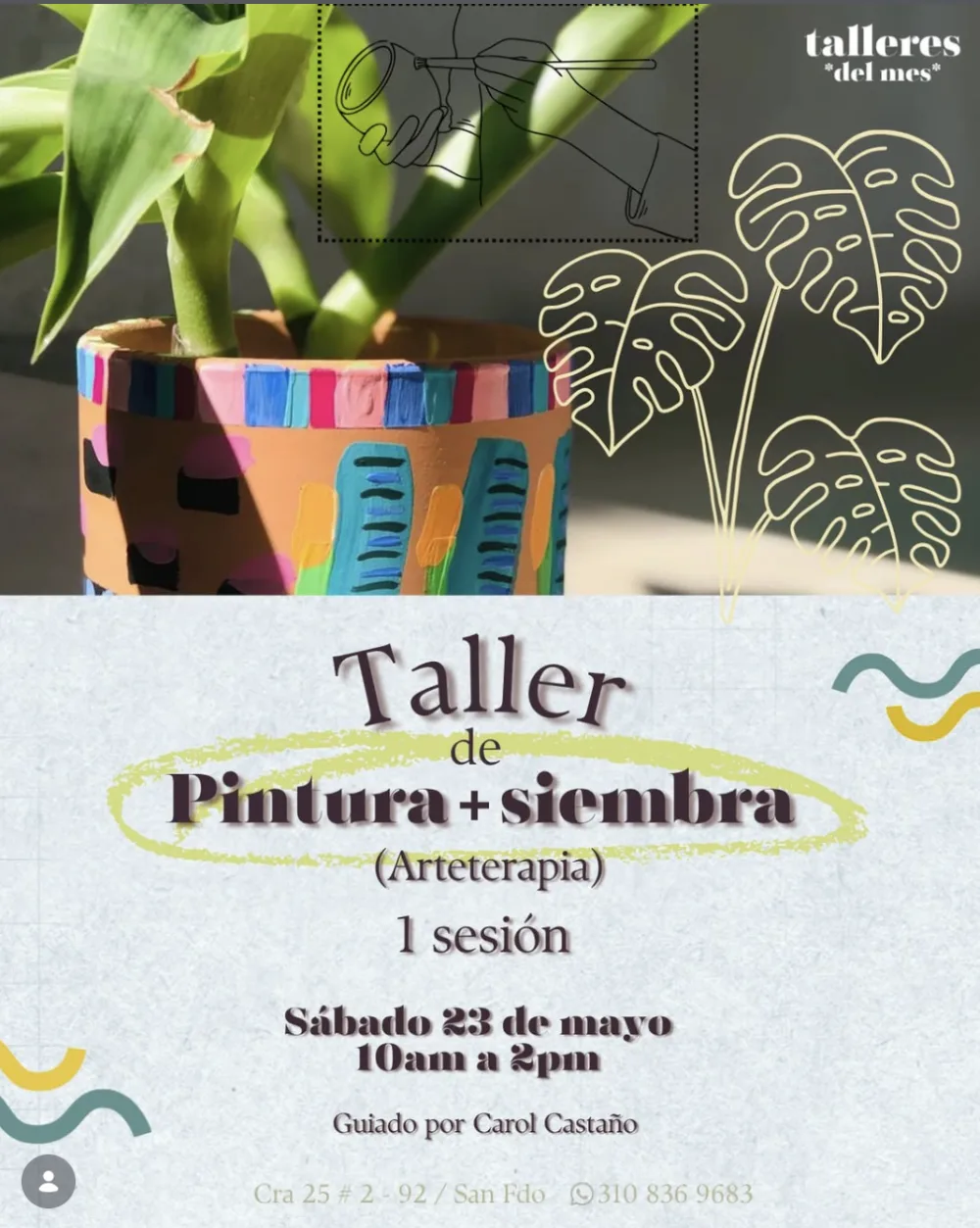 Taller de Pintura+ siembra